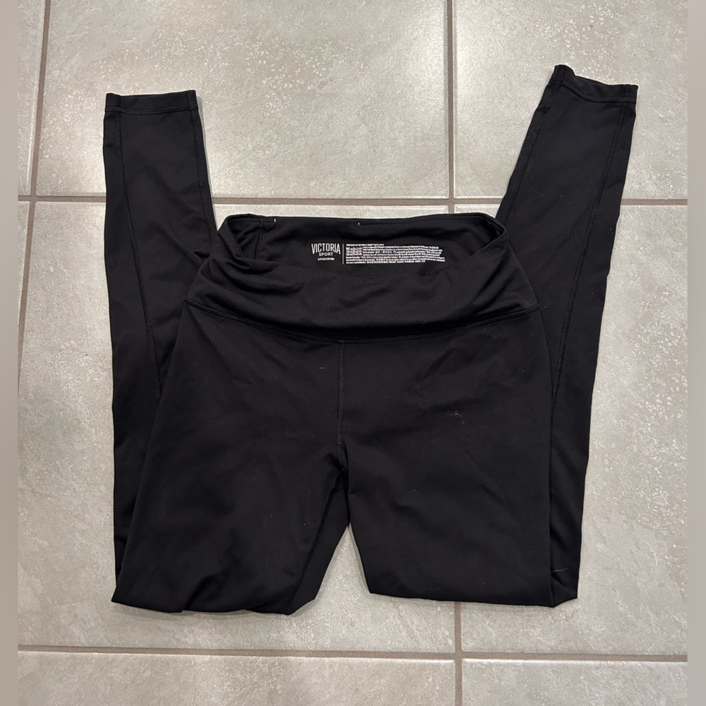 Victoria’s Secret Sport Knockout Black High-Waist Leggings